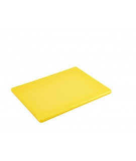 Yellow Poly Cutting Board 12 x 9 x 0.5"