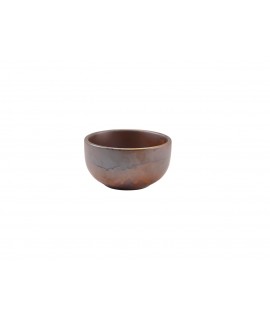 Terra Porcelain Rustic Copper Round Bowl 11.5cm