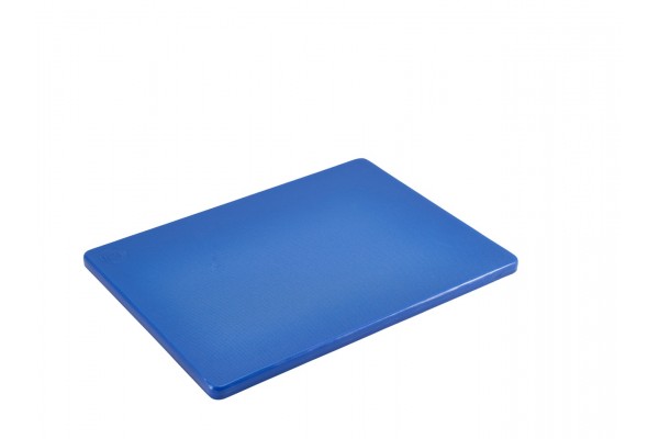 Blue Poly Cutting Board 12 x 9 x 0.5"