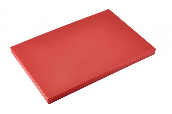 Red Poly Cutting Board 12 x 9 x 0.5"