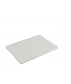 White Poly Cutting Board 12 x 9 x 0.5"