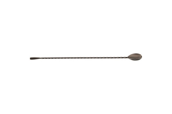 Gun Metal Teardrop Bar Spoon 35cm