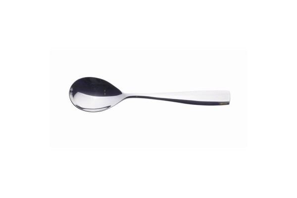 Genware Square Dessert Spoon 18/0 (Dozen)