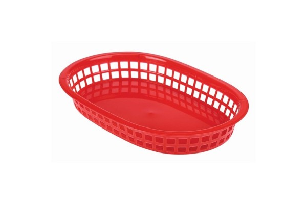 Fast Food Basket Red 27.5 x 17.5cm