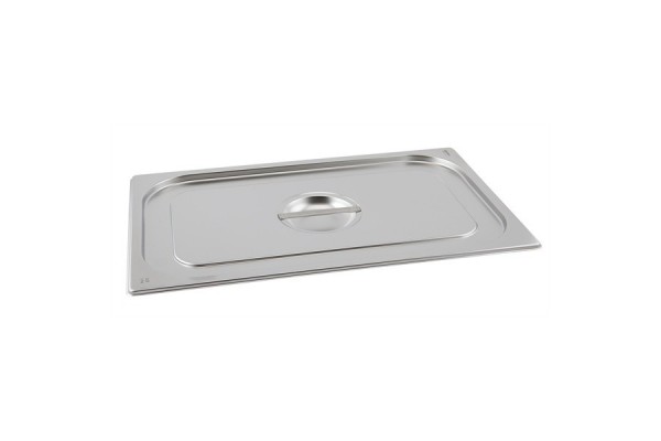 Stainless Steel Gastronorm Pan Lid 1/6