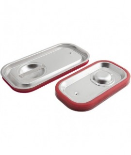 Stainless Steel Gastronorm Sealing Pan Lid 1/6