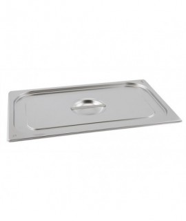 Stainless Steel Gastronorm Pan Lid 2/3