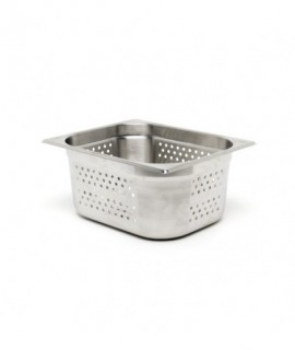 Perforated Stainless Steel Gastronorm Pan FULL SIZE - 100mm Deep