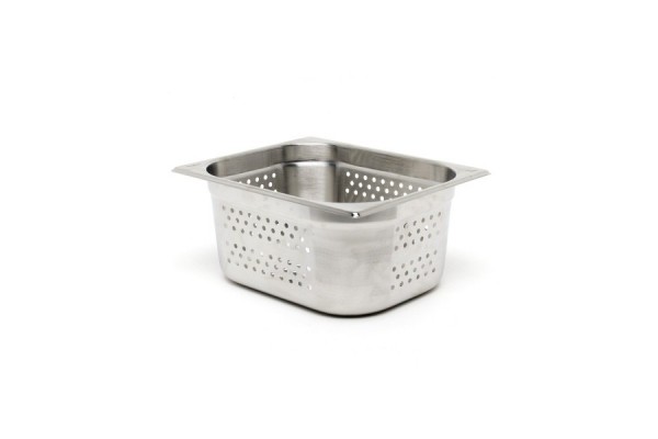Perforated Stainless Steel Gastronorm Pan FULL SIZE - 100mm Deep