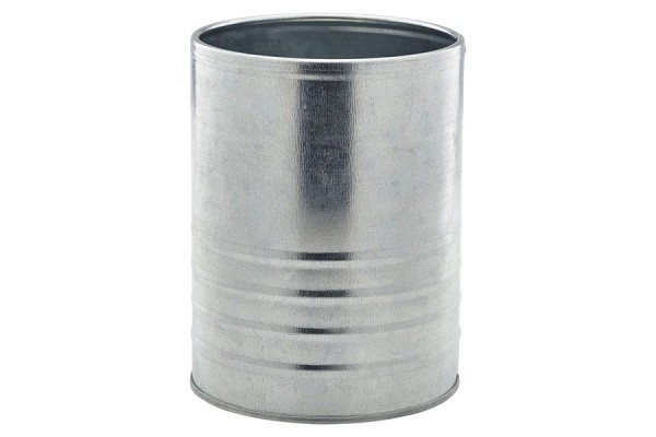 Galvanised Steel Can 11cm x 14.5cm