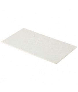 White Slate Melamine Platter GN 1/3 32.5x17.5cm