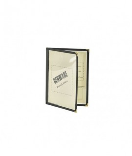 American Style Clear Menu Holder A5- 2 Page