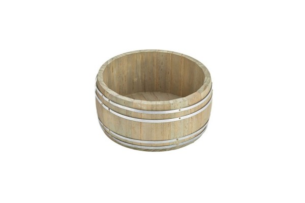 Miniature Wooden Barrel 16.5x 8cm