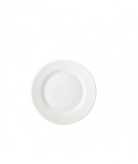 Royal Genware Classic Winged Plate 17cm White