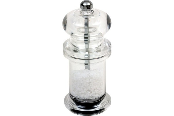 Genware Salt Or Pepper Grinder Acrylic 14cm