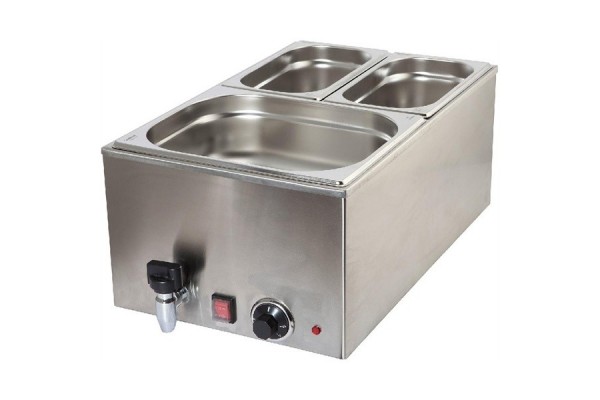 Bain Marie FULL SIZE With Tap 1.2Kw