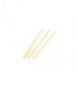 Tapered Candle 10" Ivory (Pack 100)
