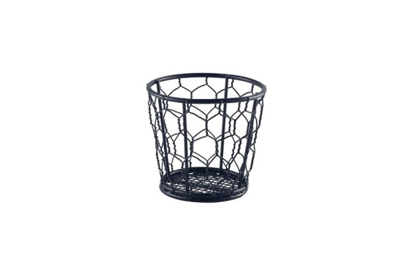 Black Wire Basket 10cm