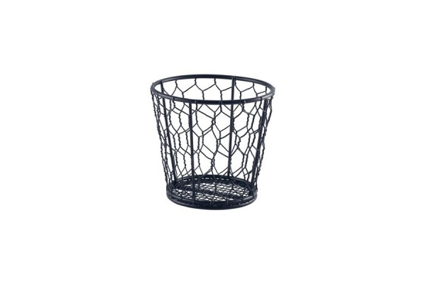 Black Wire Basket 12cm