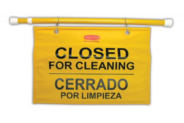 SIGN CLOSED FOR CLEANING MULTI-LI