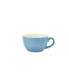 Royal Genware Bowl Shaped Cup 25cl Blue
