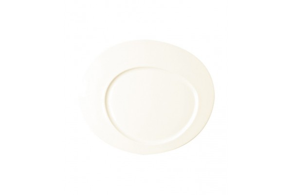 Oval flat plate - Cayenne