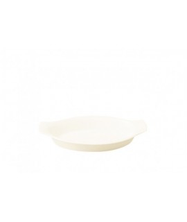 Oval dish with grip
