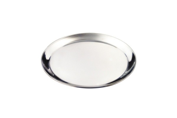 Stainless Steel 14" Round Tray 350mm