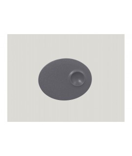 Oval plate - stone