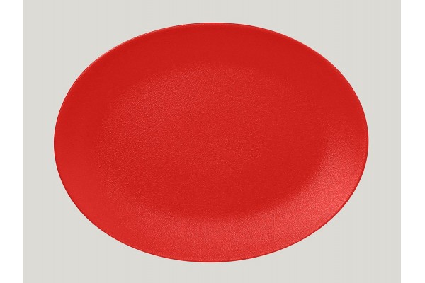 Oval platter - ember
