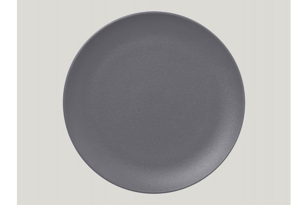 Flat coupe plate - stone