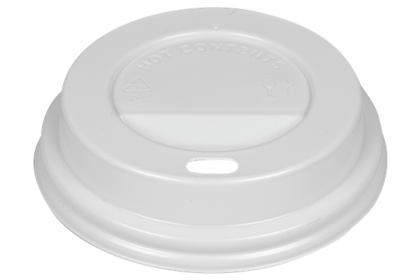 WHITE DOMED SIP-THRU LID TO FIT 12-16OZ CUP (CTN-1000)