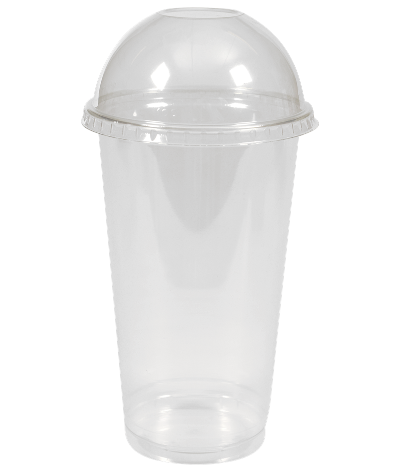 350ml Clear PET Smoothie Cup - King Cup