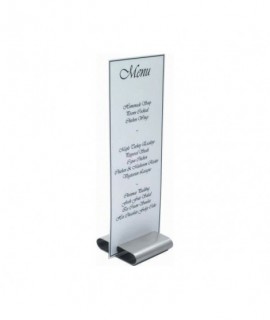 Menu Stand Stainless Steel 3"X3"