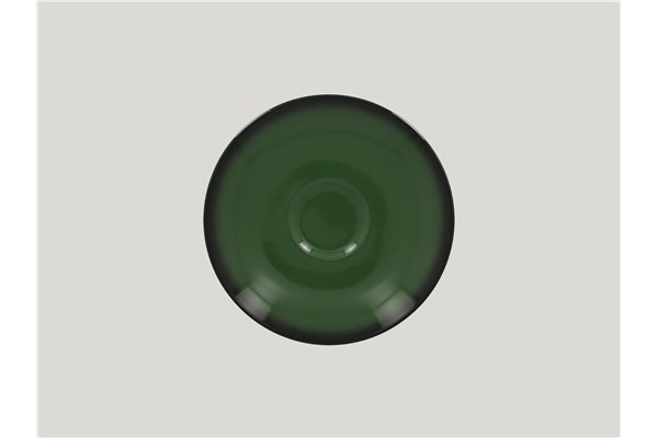 Saucer for coffee cup CLCU28 - dark green
