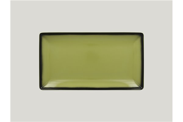 Rectangular serving plate - light green