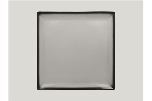 Square plate - grey