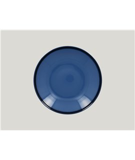 Deep coupe plate - blue