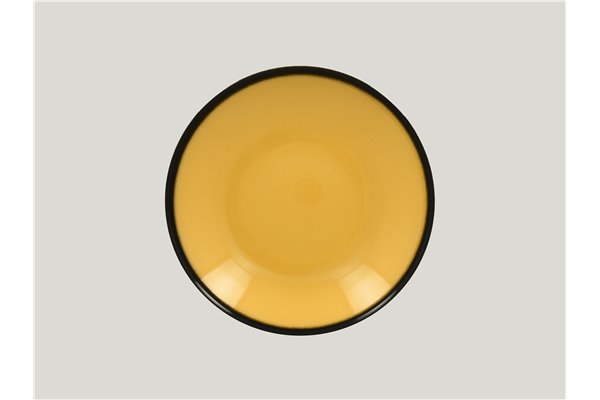 Deep coupe plate - yellow