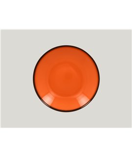 Deep coupe plate - orange