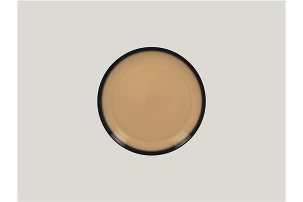 Flat coupe plate - beige