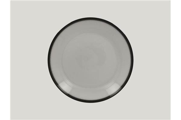 Flat coupe plate - grey