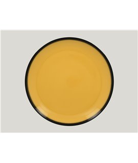 Flat coupe plate - yellow