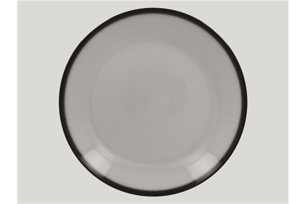Flat coupe plate - grey