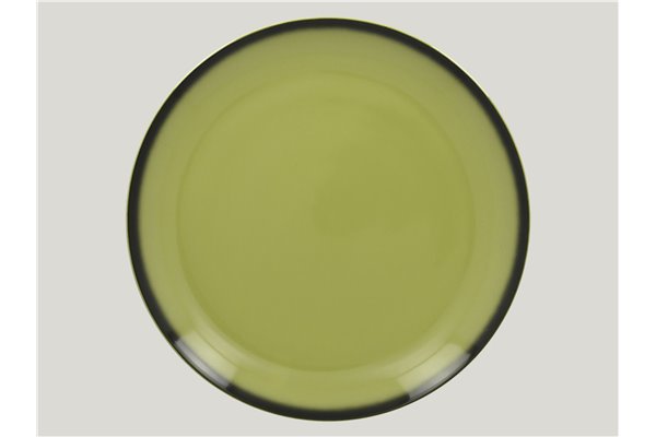 Flat coupe plate - light green