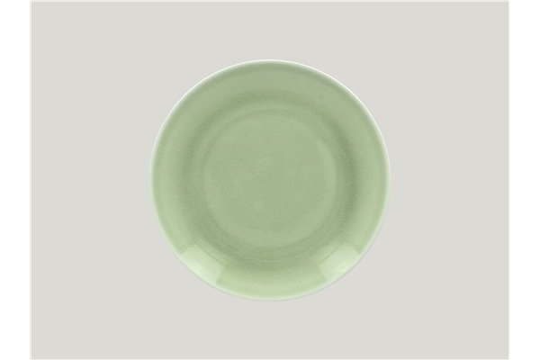 Flat coupe plate - green