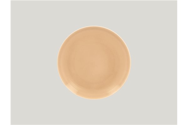 Flat coupe plate - beige
