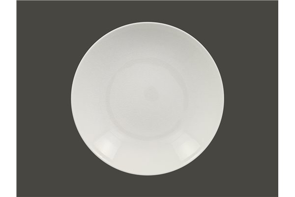 Deep coupe plate - white