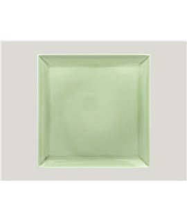 Square plate - green