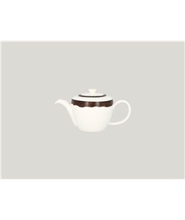 Teapot & lid - Oak Brown